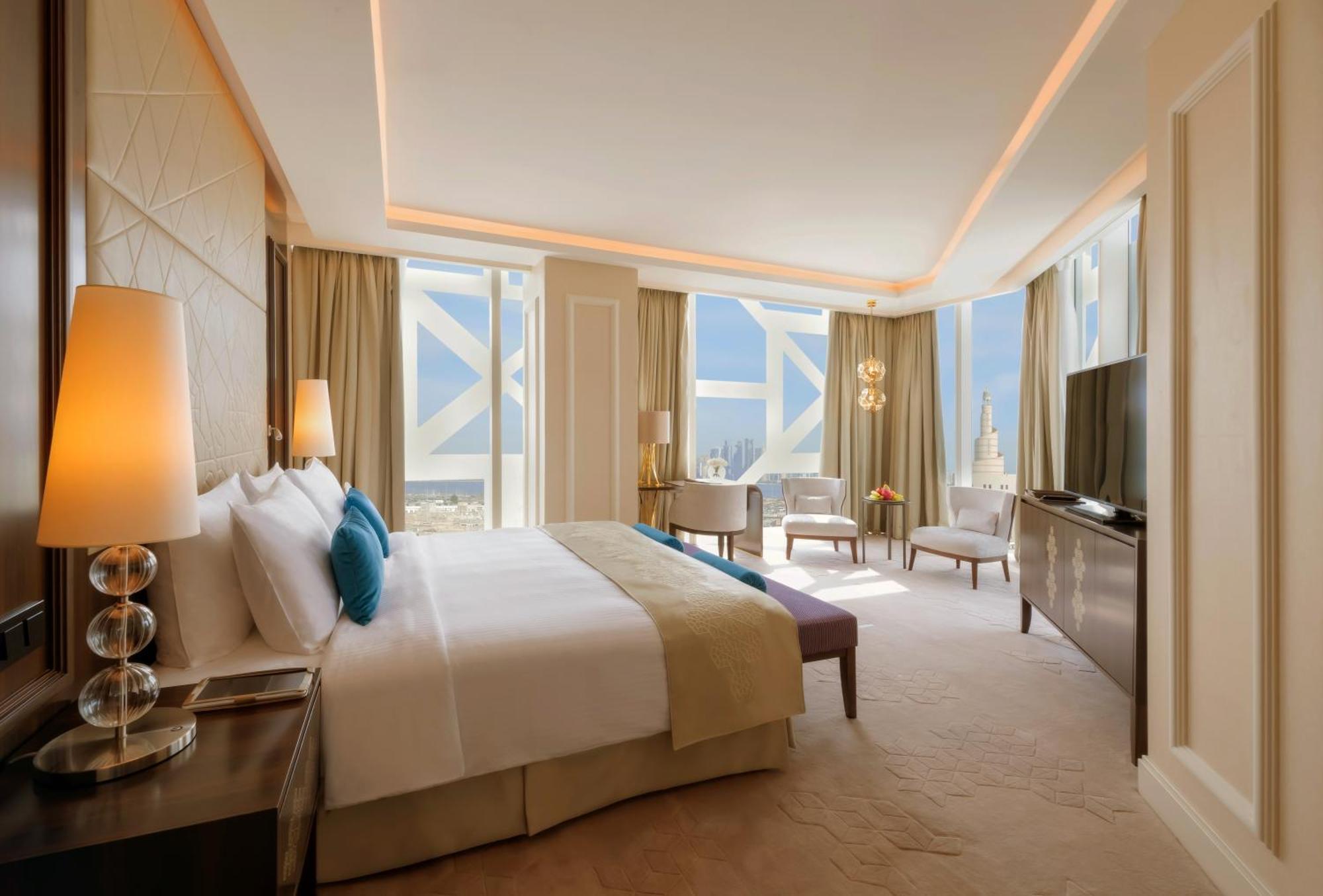 Shaza Doha Hotel Eksteriør billede A bedroom at the hotel